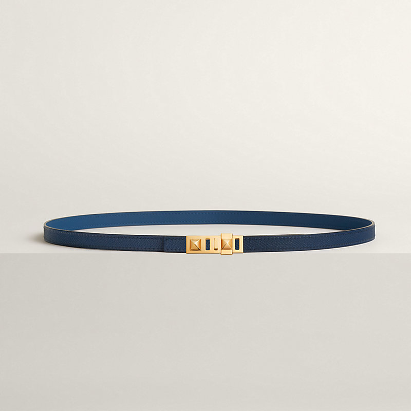 Collier de Chien belt buckle & Reversible leather strap 13 mm