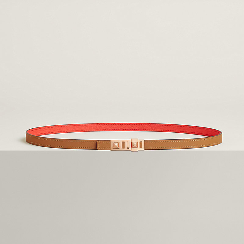 Collier de Chien belt buckle & Reversible leather strap 13 mm
