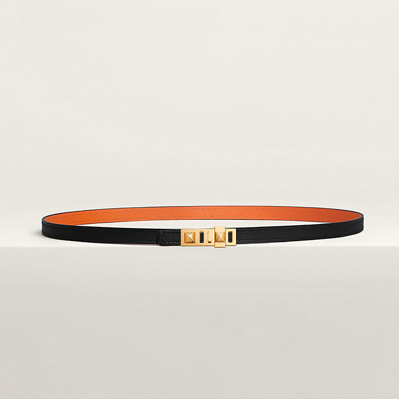 Collier de Chien belt buckle & Reversible leather strap 13 mm