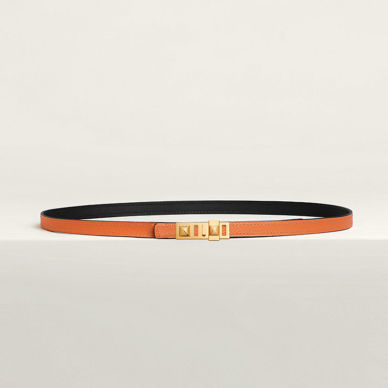 Collier de Chien belt buckle & Reversible leather strap 13 mm
