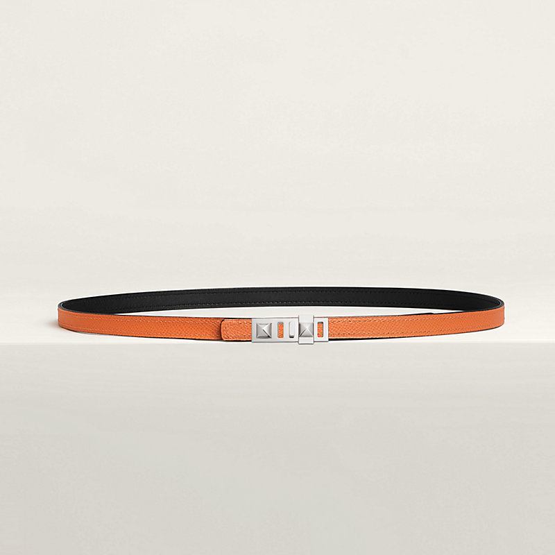 Collier de Chien belt buckle & Reversible leather strap 13 mm