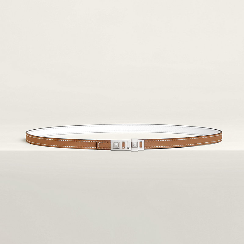 Collier de Chien belt buckle & Reversible leather strap 13 mm