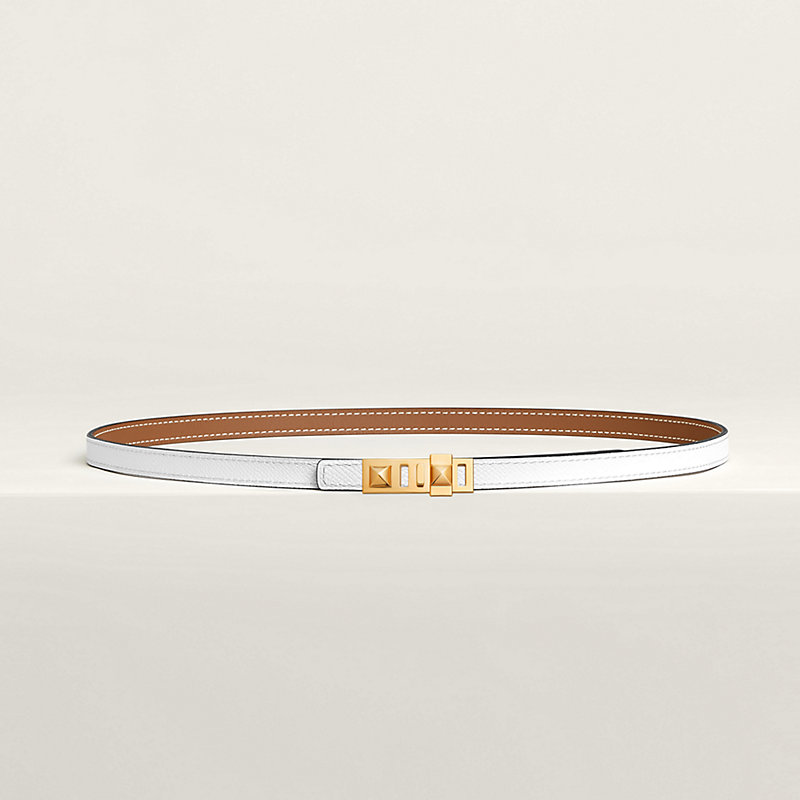 Collier de Chien belt buckle & Reversible leather strap 13 mm