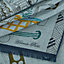View: Detail, Colliers de Chiens Imprimeur Fou rectangle