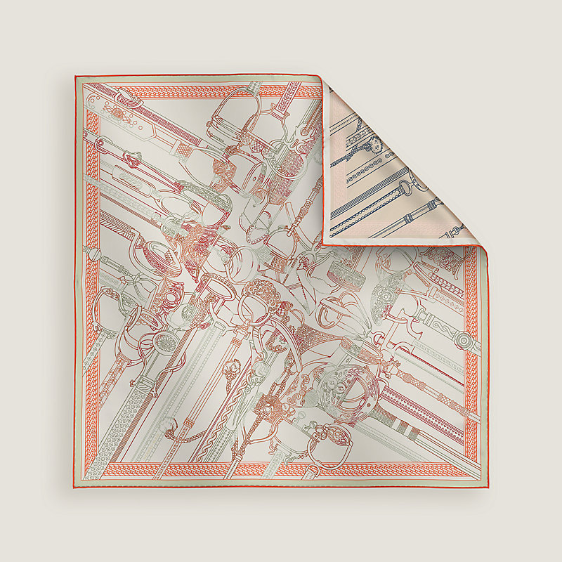 Concours d'Etriers Remix double face scarf 70