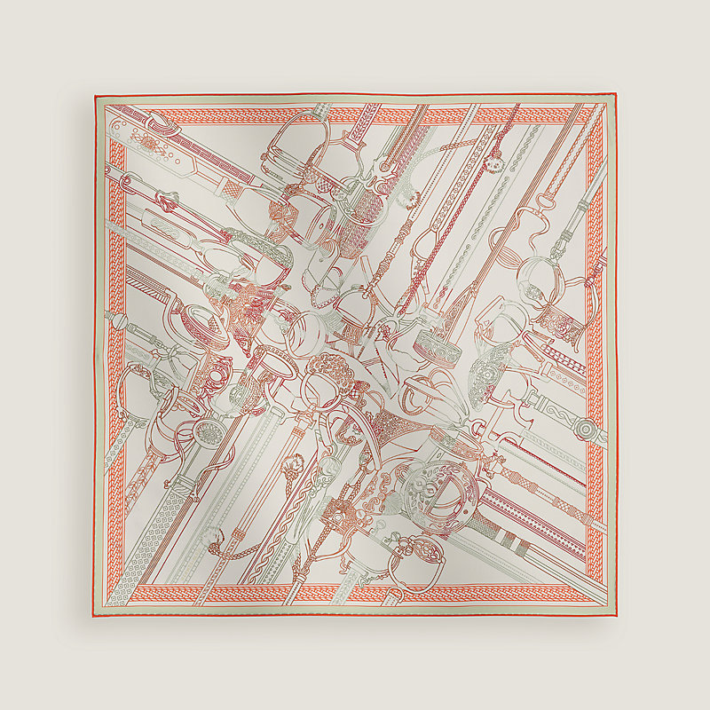 Concours d'Etriers Remix double face scarf 70