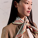 View: Worn, Concours d'Etriers Remix double face scarf 70