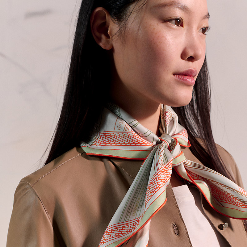 Concours d'Etriers Remix double face scarf 70