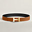 Constance belt buckle & Coaching reversible leather strap 38&nbsp;mm, View: , view 2 of 3