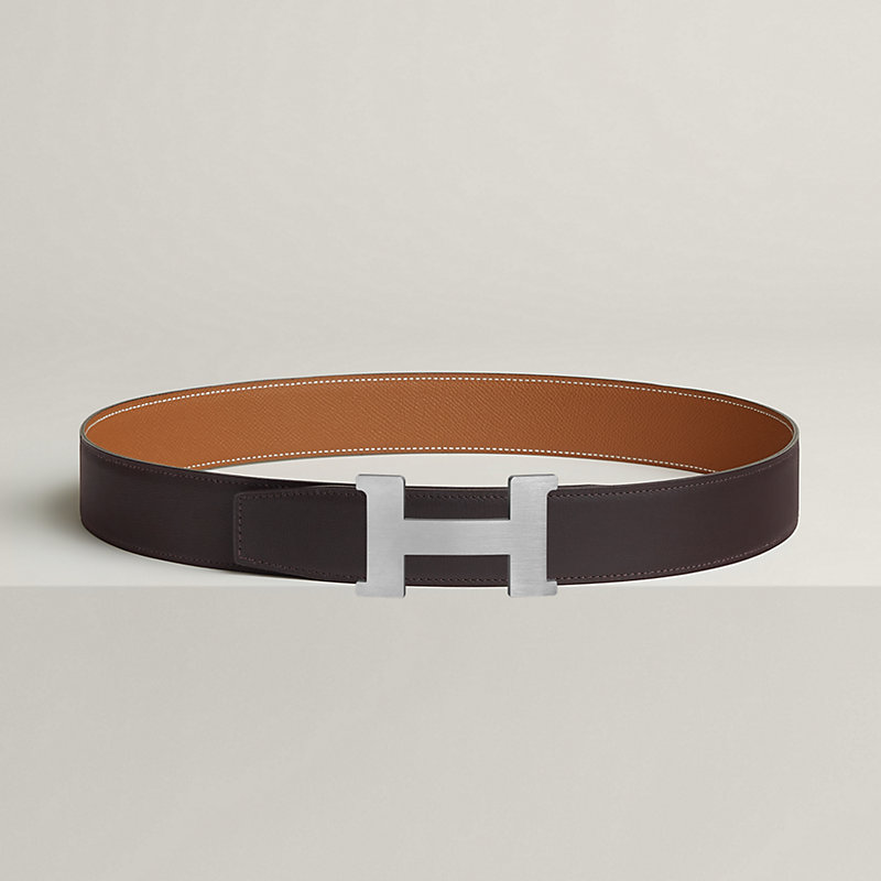 Constance belt buckle & Reversible leather strap 38 mm