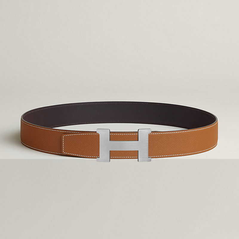 Constance belt buckle & Reversible leather strap 38 mm
