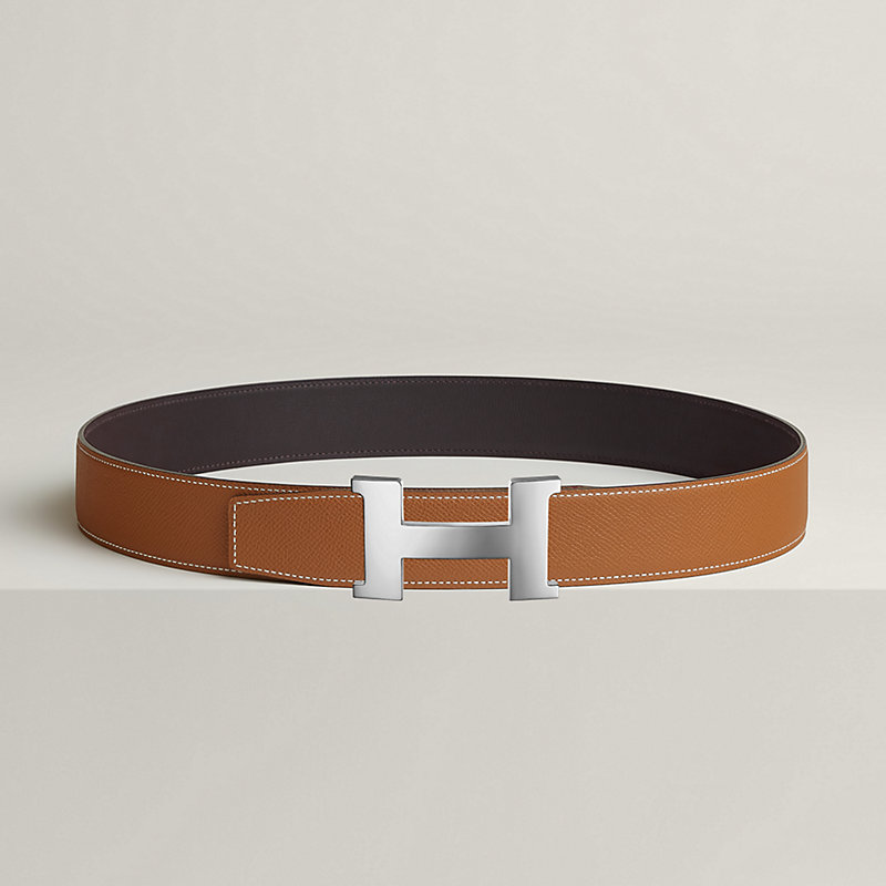 Constance belt buckle & Reversible leather strap 38 mm