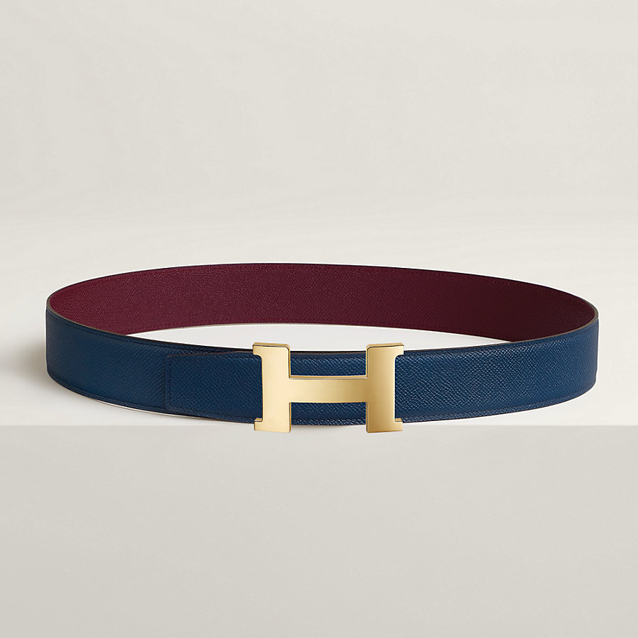 Constance belt buckle & Reversible leather strap 38 mm