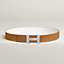 View: , Constance belt buckle & Reversible leather strap 38 mm