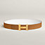 View: , Constance belt buckle & Reversible leather strap 38 mm