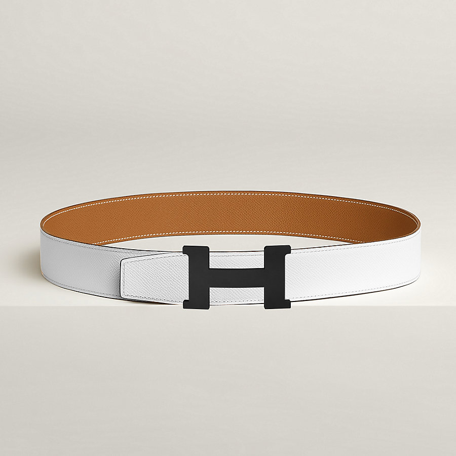 Constance belt buckle & Reversible leather strap 38 mm