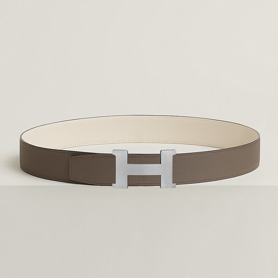 Constance belt buckle & Reversible leather strap 38 mm