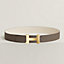 View: , Constance belt buckle & Reversible leather strap 38 mm