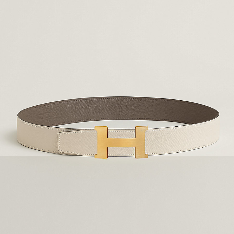 Constance belt buckle & Reversible leather strap 38 mm