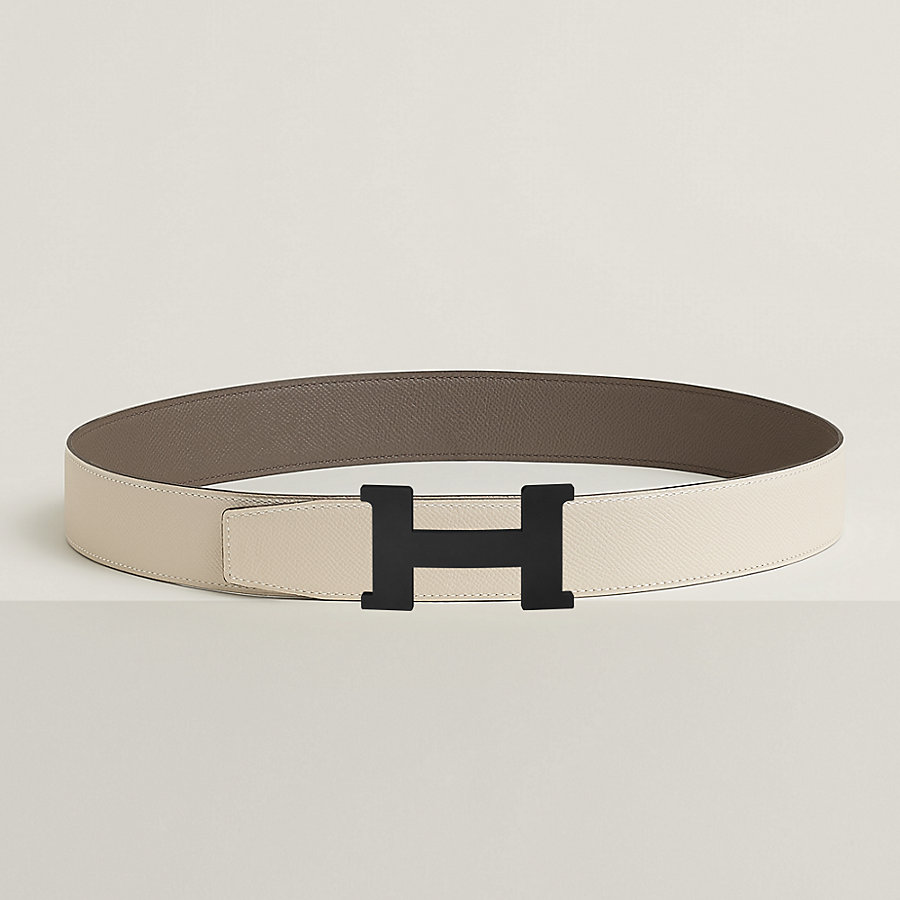 Constance belt buckle & Reversible leather strap 38 mm