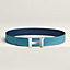 Constance belt buckle & Reversible leather strap 38 mm, view 1 of 3