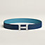 Constance belt buckle & Reversible leather strap 38 mm, view 2 of 2