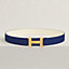 View: , Constance belt buckle & Reversible leather strap 38 mm