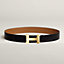 View: , Constance belt buckle & Reversible leather strap 38 mm