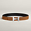 View: , Constance belt buckle & Reversible leather strap 38 mm