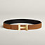 View: , Constance belt buckle & Reversible leather strap 38 mm