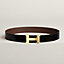 View: , Constance belt buckle & Reversible leather strap 38 mm