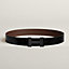 View: , Constance belt buckle & Reversible leather strap 38 mm