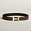 View: , Constance belt buckle & Reversible leather strap 38 mm