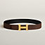 View: , Constance belt buckle & Reversible leather strap 38 mm