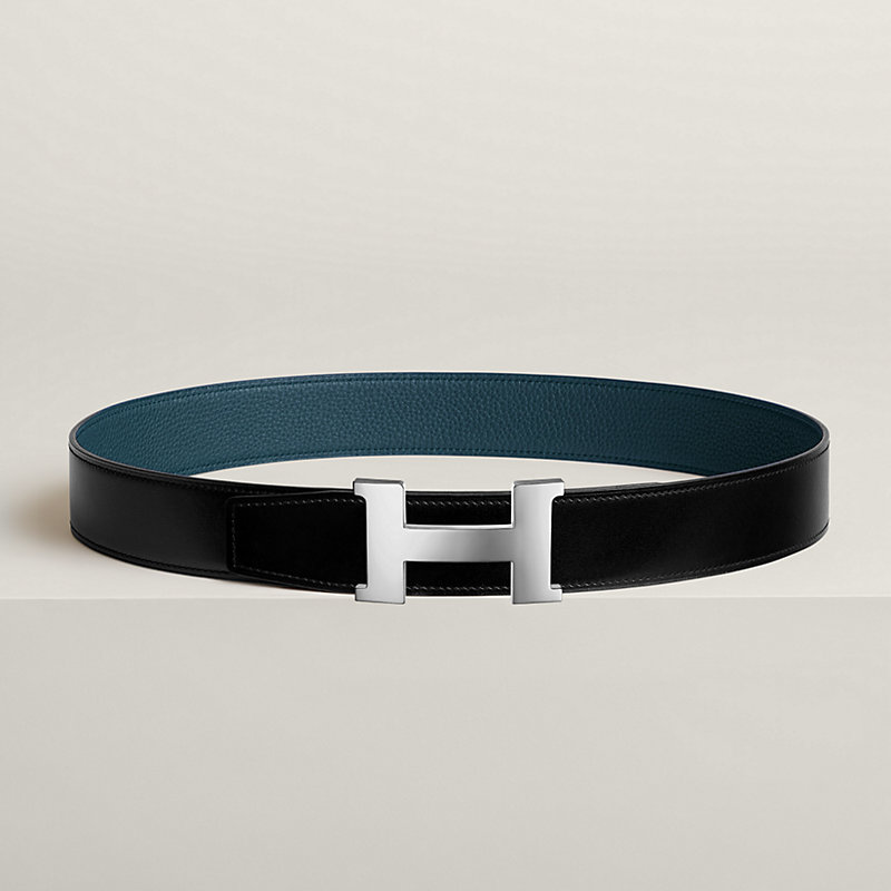 Constance belt buckle & Reversible leather strap 38 mm