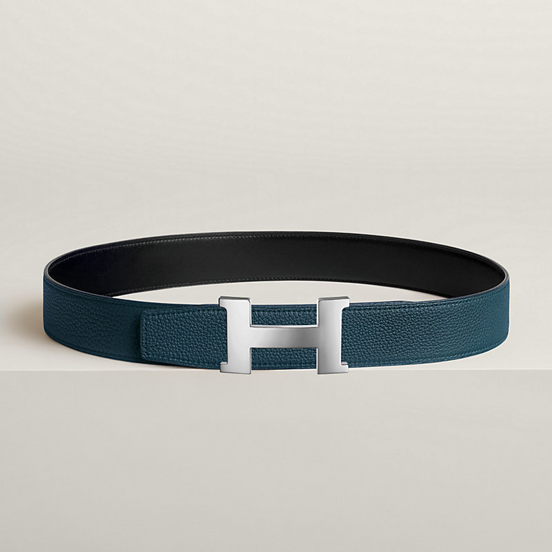 Constance belt buckle & Reversible leather strap 38 mm