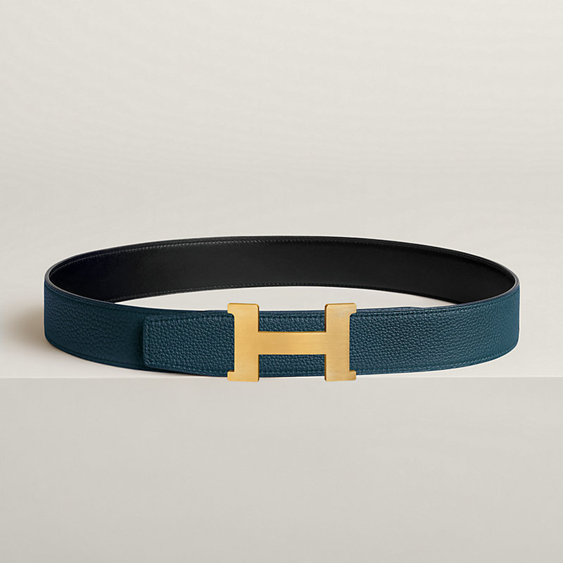 Constance belt buckle & Reversible leather strap 38 mm
