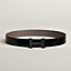 View: , Constance belt buckle & Reversible leather strap 38 mm