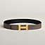 View: , Constance belt buckle & Reversible leather strap 38 mm