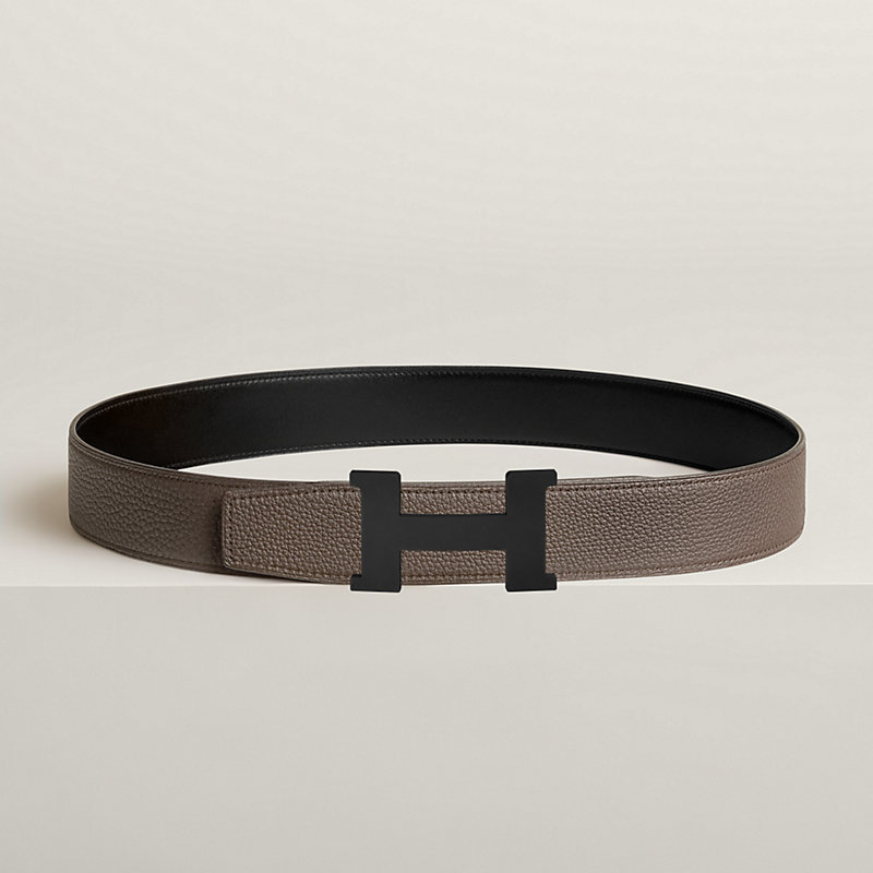 Constance belt buckle & Reversible leather strap 38 mm