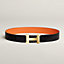 View: , Constance belt buckle & Reversible leather strap 38 mm
