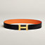 View: , Constance belt buckle & Reversible leather strap 38 mm