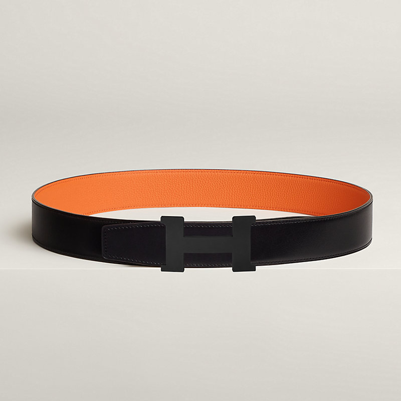 Constance belt buckle & Reversible leather strap 38 mm