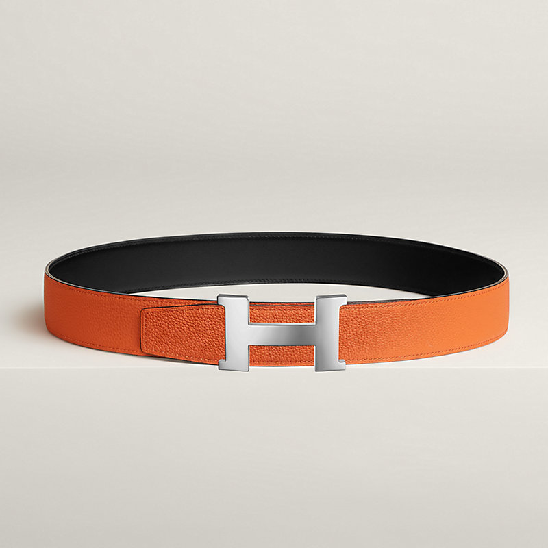 Constance belt buckle & Reversible leather strap 38 mm