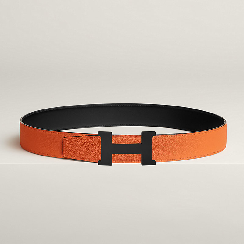Constance belt buckle & Reversible leather strap 38 mm