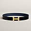 View: , Constance belt buckle & Reversible leather strap 38 mm