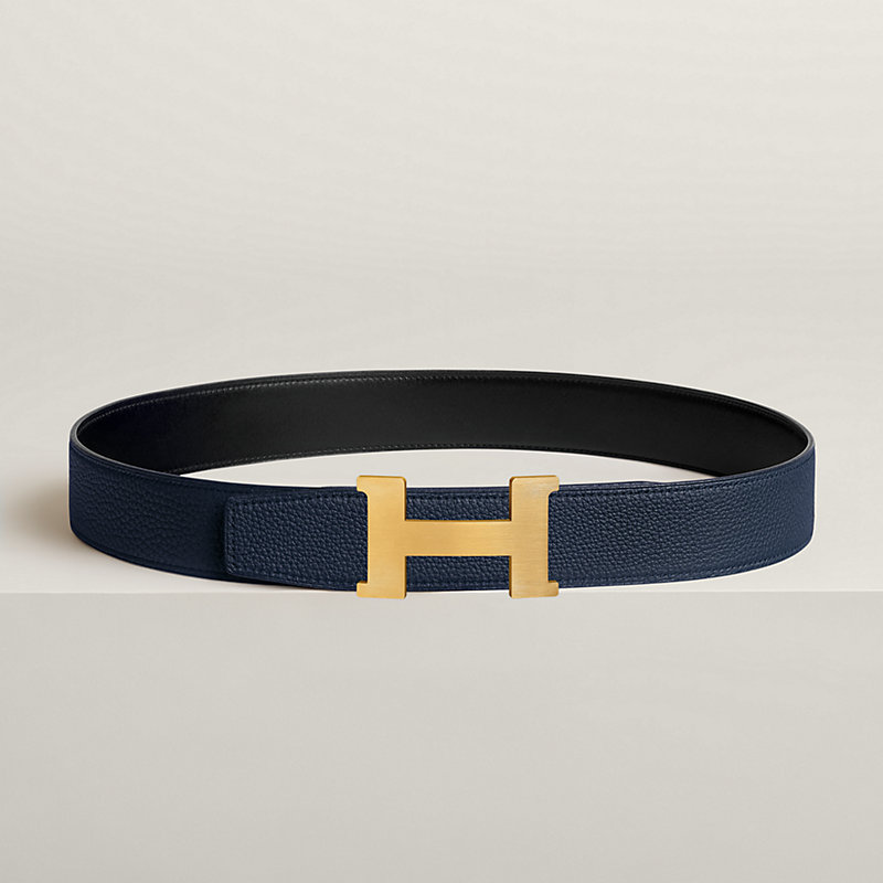 Constance belt buckle & Reversible leather strap 38 mm
