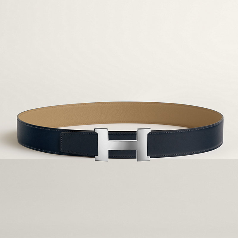 Constance belt buckle & Reversible leather strap 38 mm