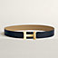 View: , Constance belt buckle & Reversible leather strap 38 mm