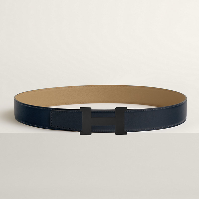 Constance belt buckle & Reversible leather strap 38 mm